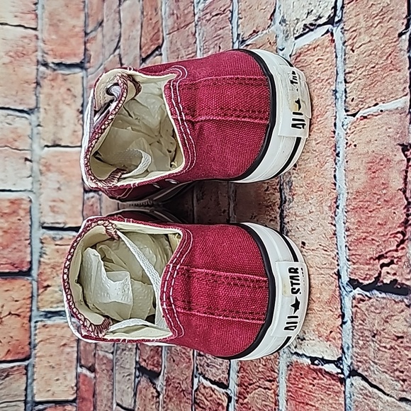 CONVERSE ALL-STAR CHUCK TAYLOR LOWTOP SHOES WOMANS SIZE 5 GUC - Picture 8 of 11